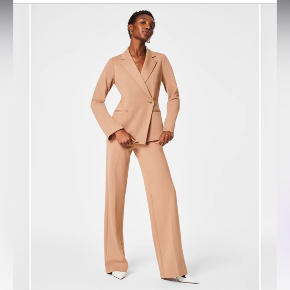 Spanx Blazer Tan XS